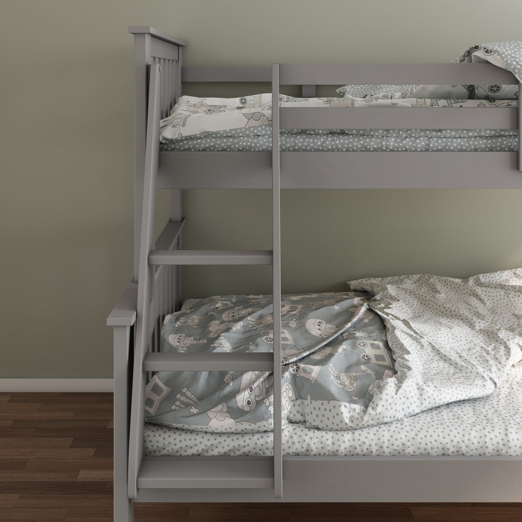 Carra Grey Triple Sleeper Bunk Bed