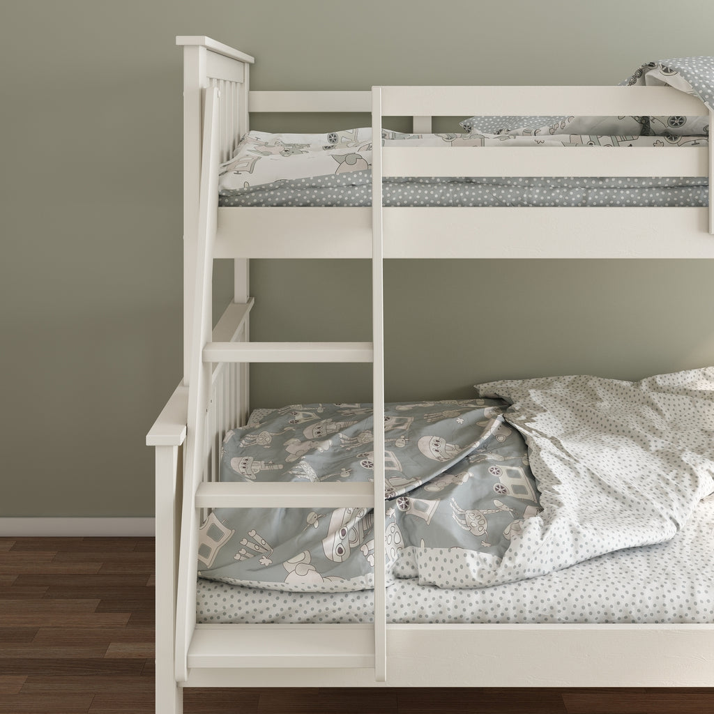 Carra White Triple Sleeper Bunk Bed