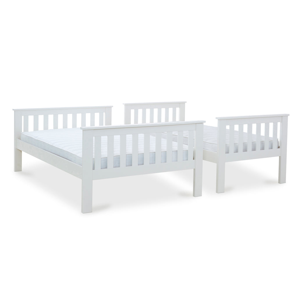 Carra White Triple Sleeper Bunk Bed