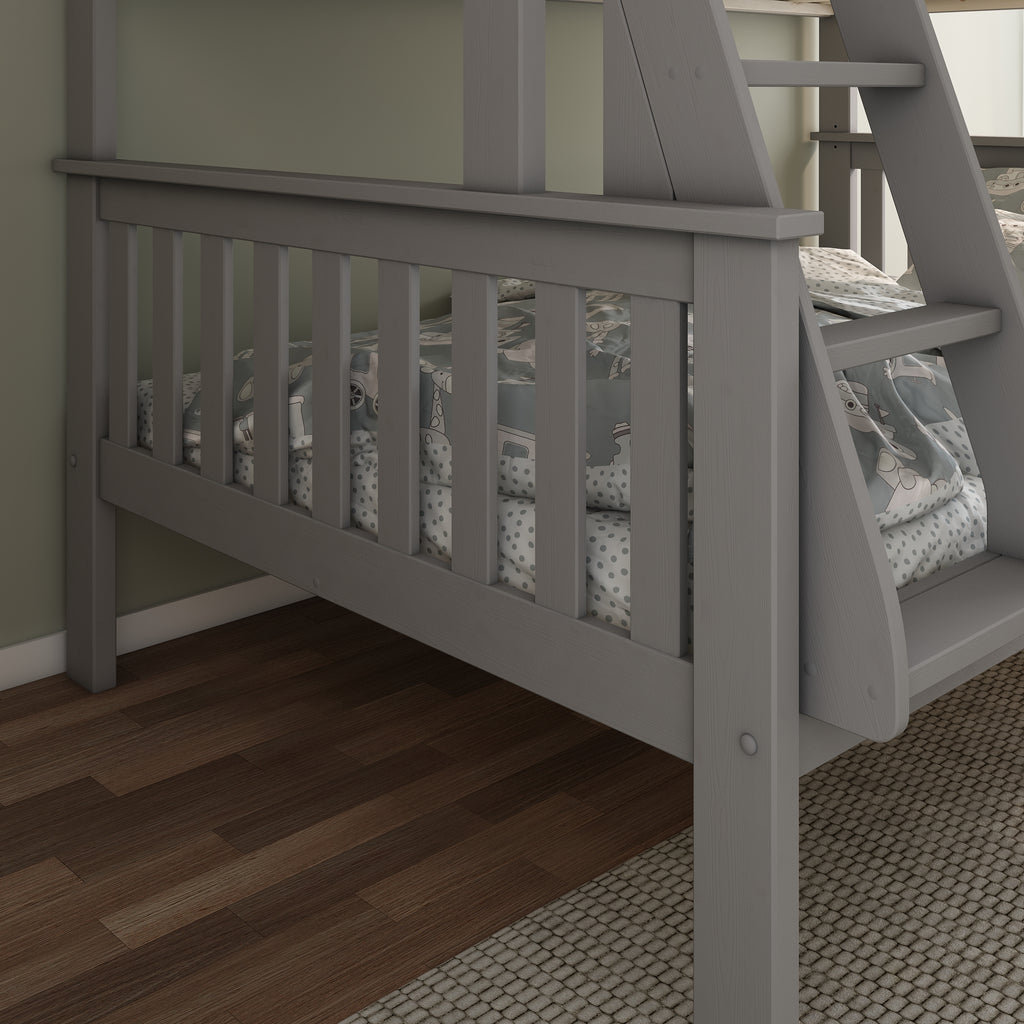 Carra Grey Triple Sleeper Bunk Bed
