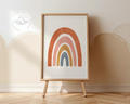 Boho Rainbow Nursery Print | Framed or Unframed