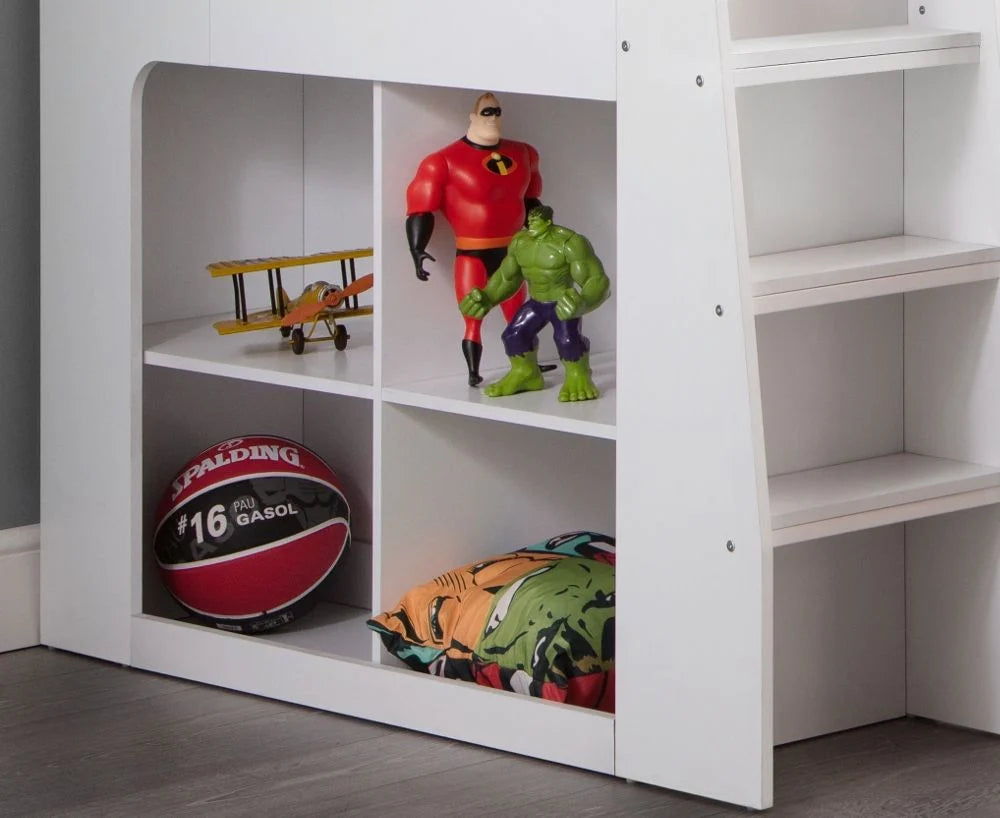 Jupiter Mid Sleeper Bed – White