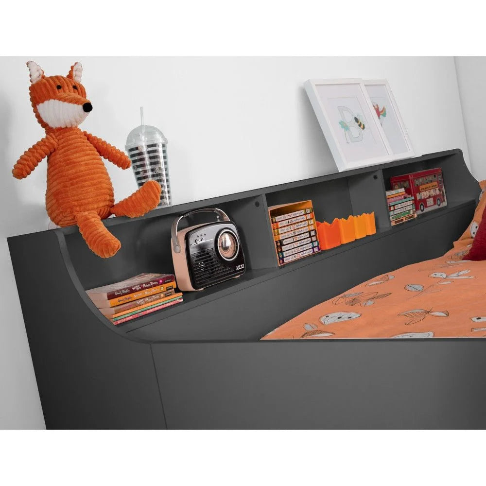 Jupiter Mid Sleeper Bed – Anthracite