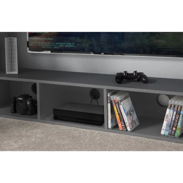 Nebula Gaming High Sleeper Bed With Desk - Anthracite