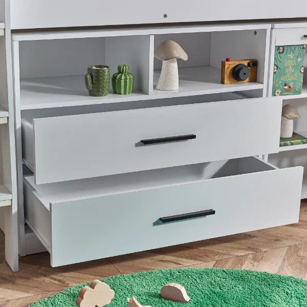 Casper 3ft Single Mid Sleeper Bed – White