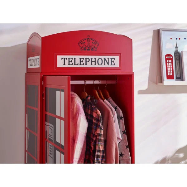 Camden Telephone Box Wardrobe