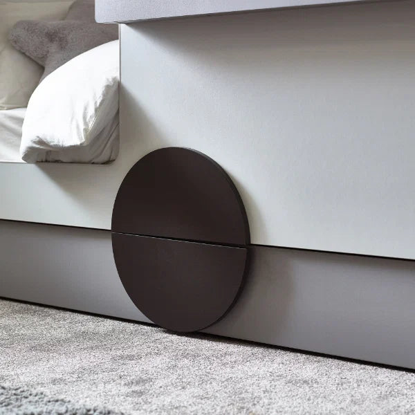 Tourer Caravan Bed - Vapor Grey And White