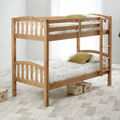 Mya Pine Wooden Bunk Bed - 3ft Single