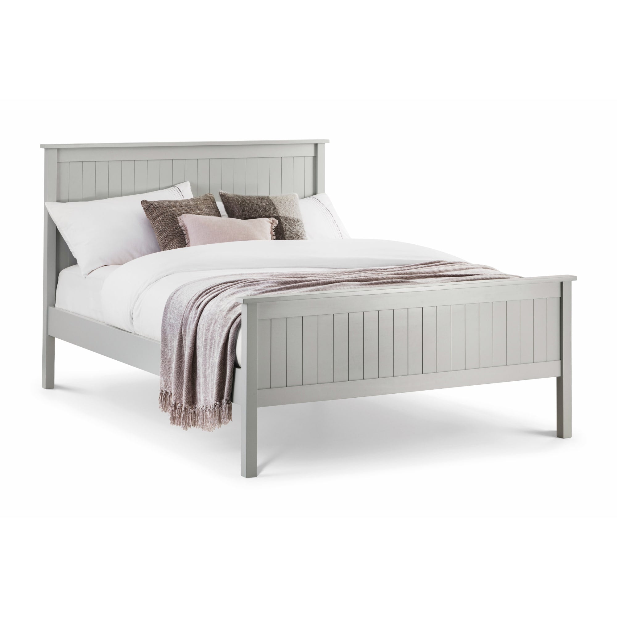 Maine 90cm Single Bed - Dove Grey