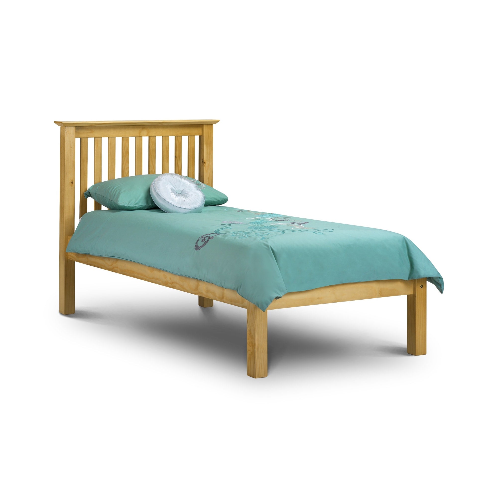 Barcelona Pine Low Footend 90cm Single Bed