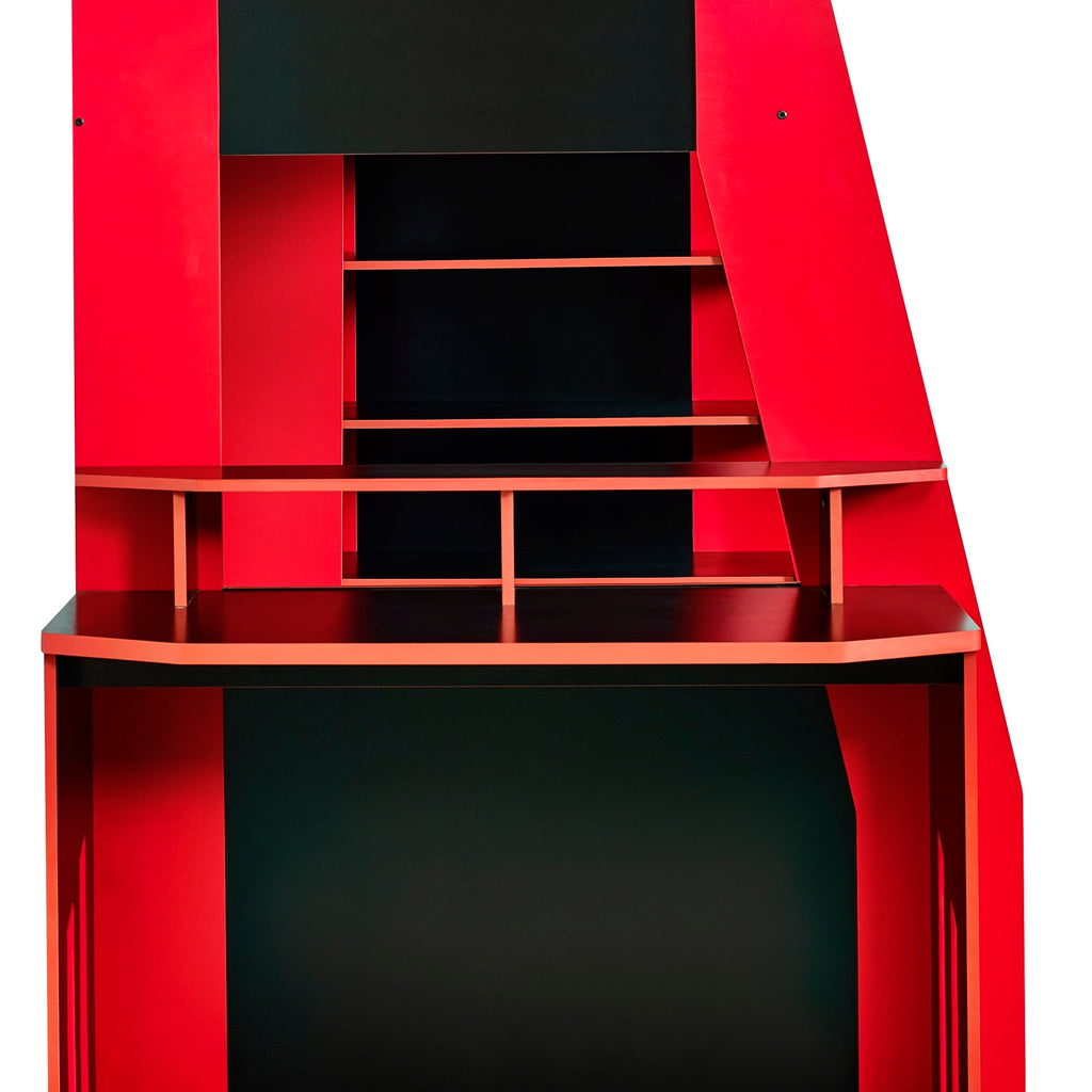 Eagle Single 90cm Gaming Highsleeper - Black and Red