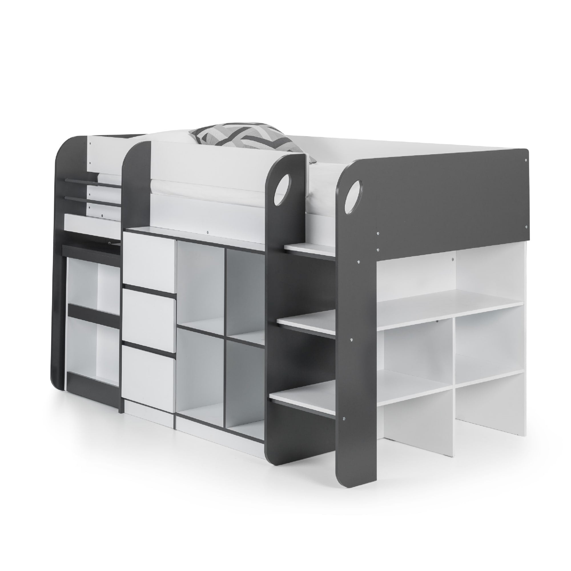 Saturn Mid Sleeper - Grey and White