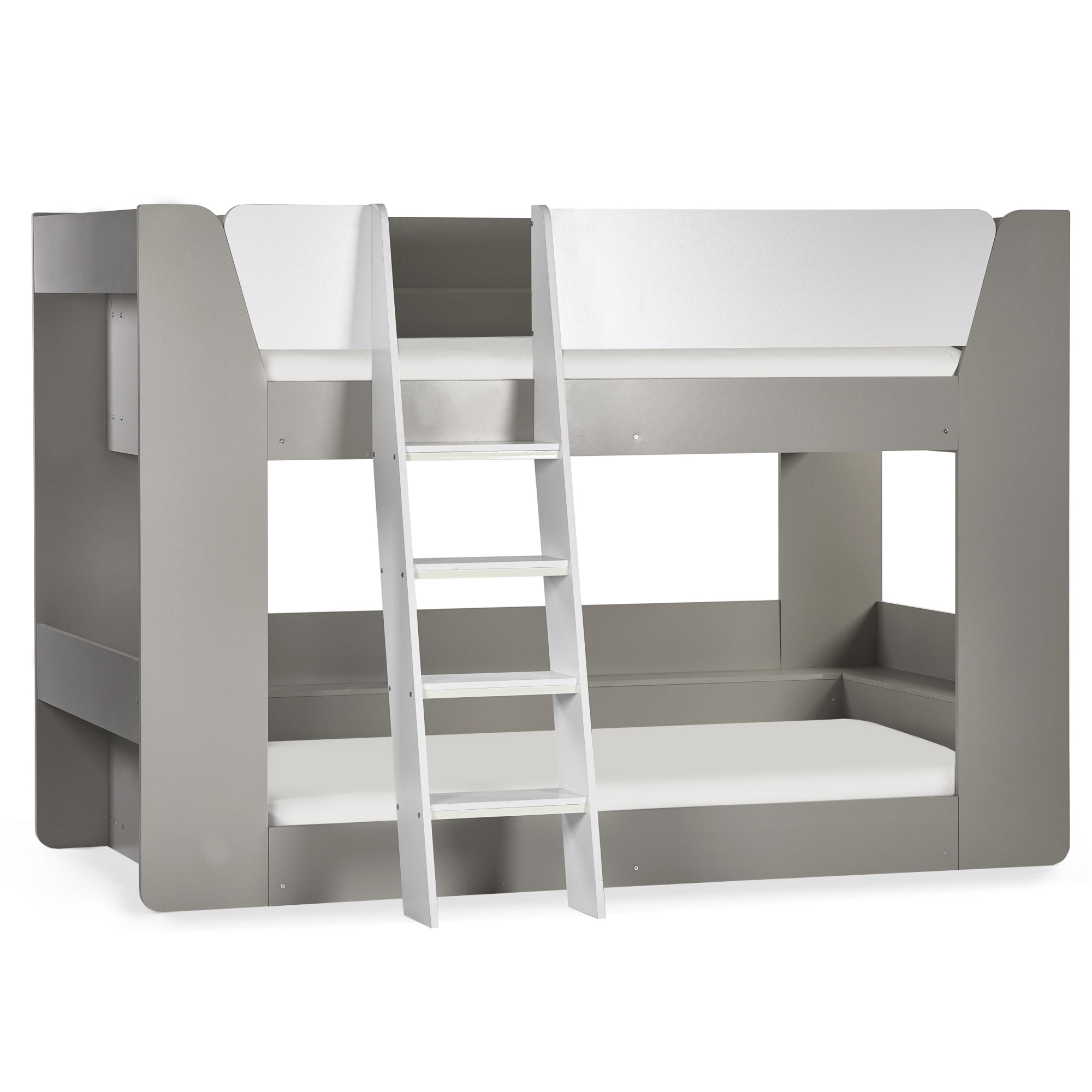 Parsec Bunk Bed Taupe & White