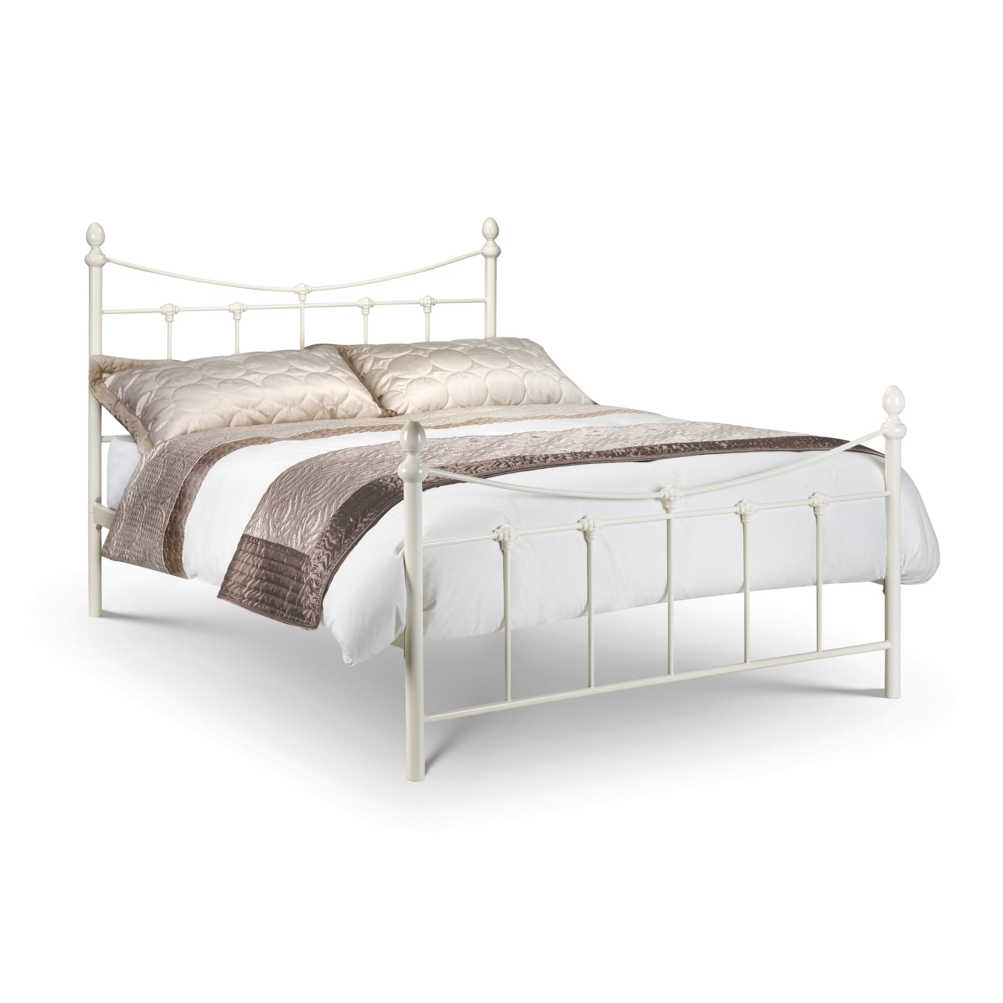 Margot 3ft Single Bed - Stone White