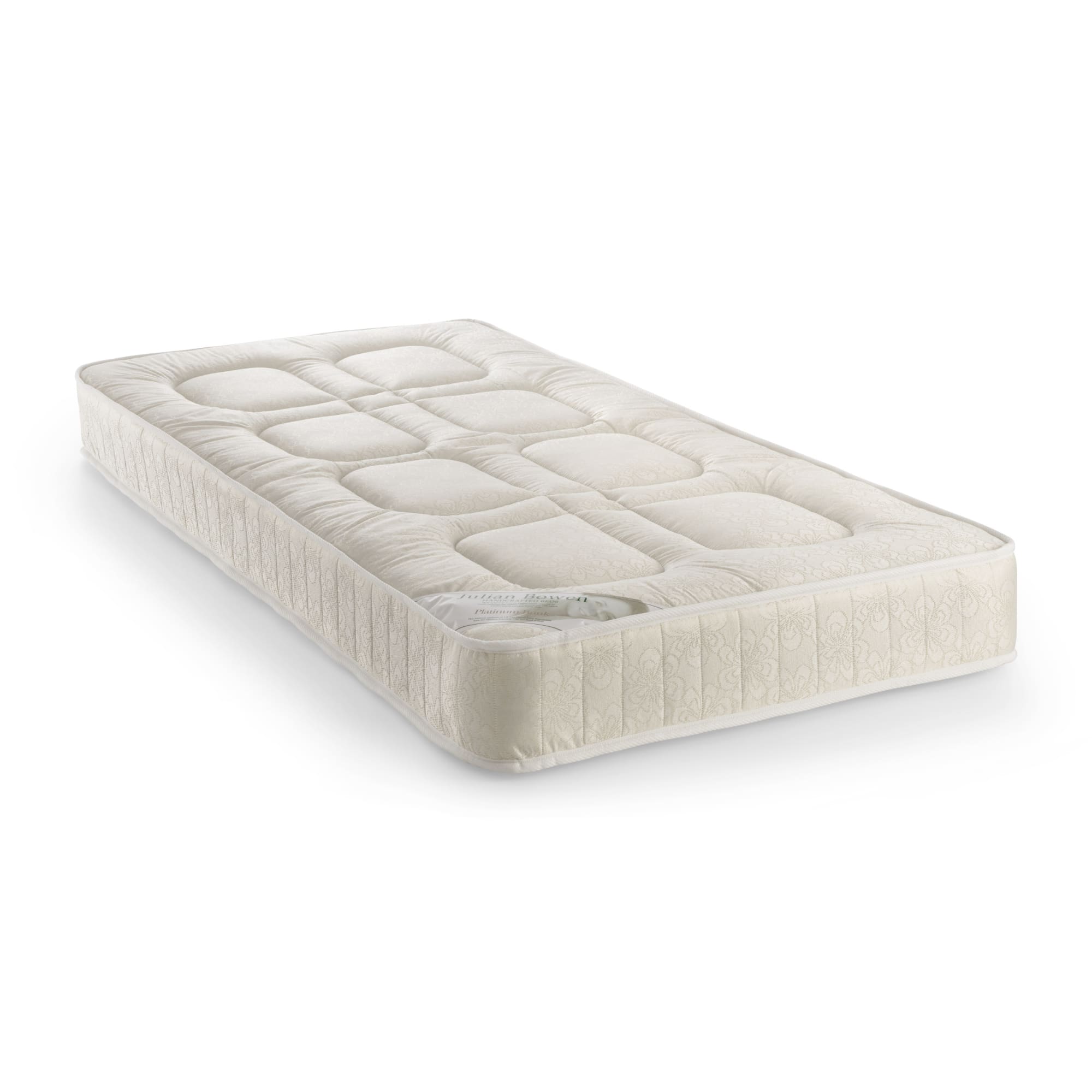 Platinum 90cm Single Low Profile Mattress – Medium Firm