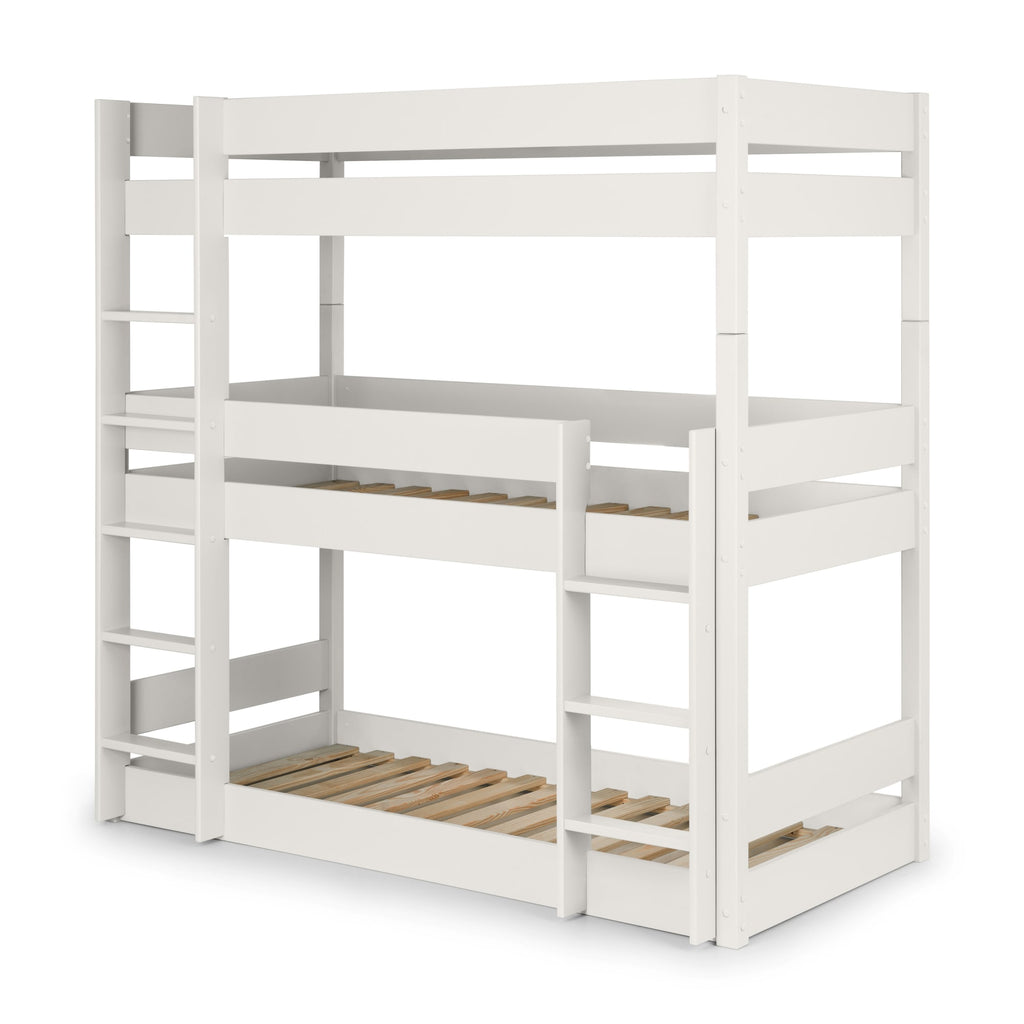 Atlas Triple Sleeper Bunk Bed – White
