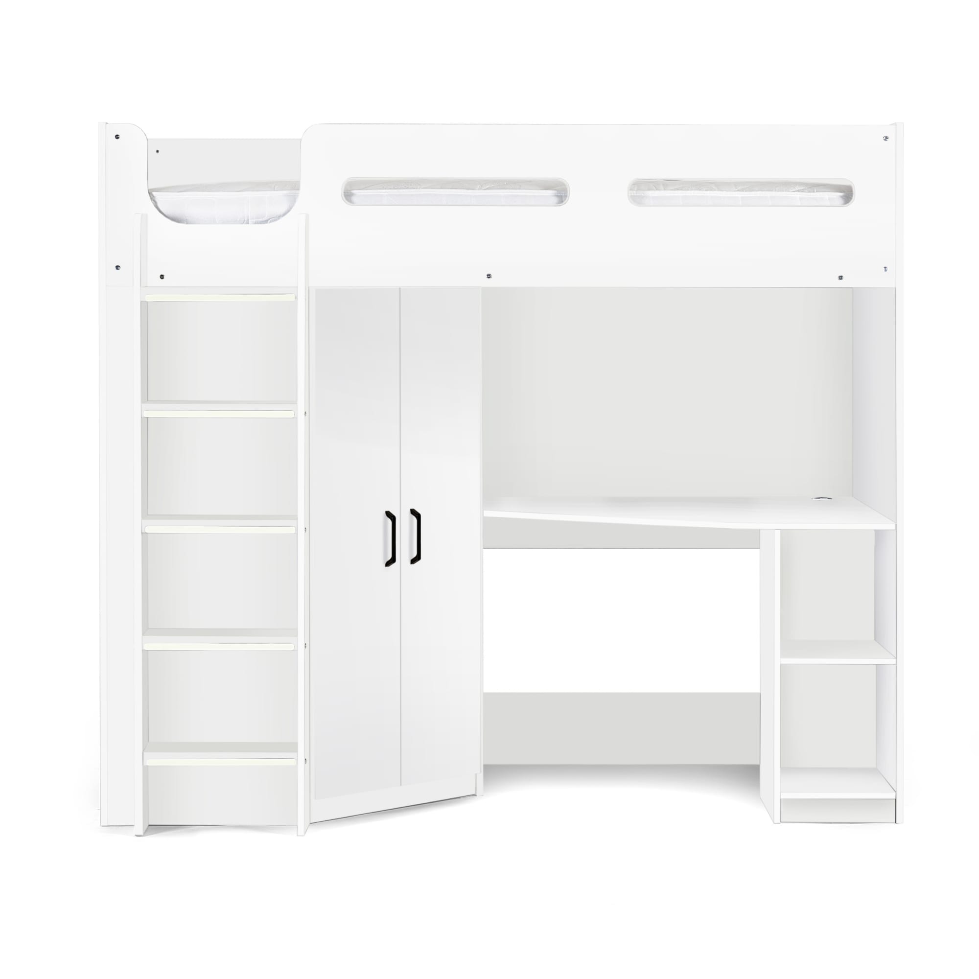 Hercules High Sleeper - All White