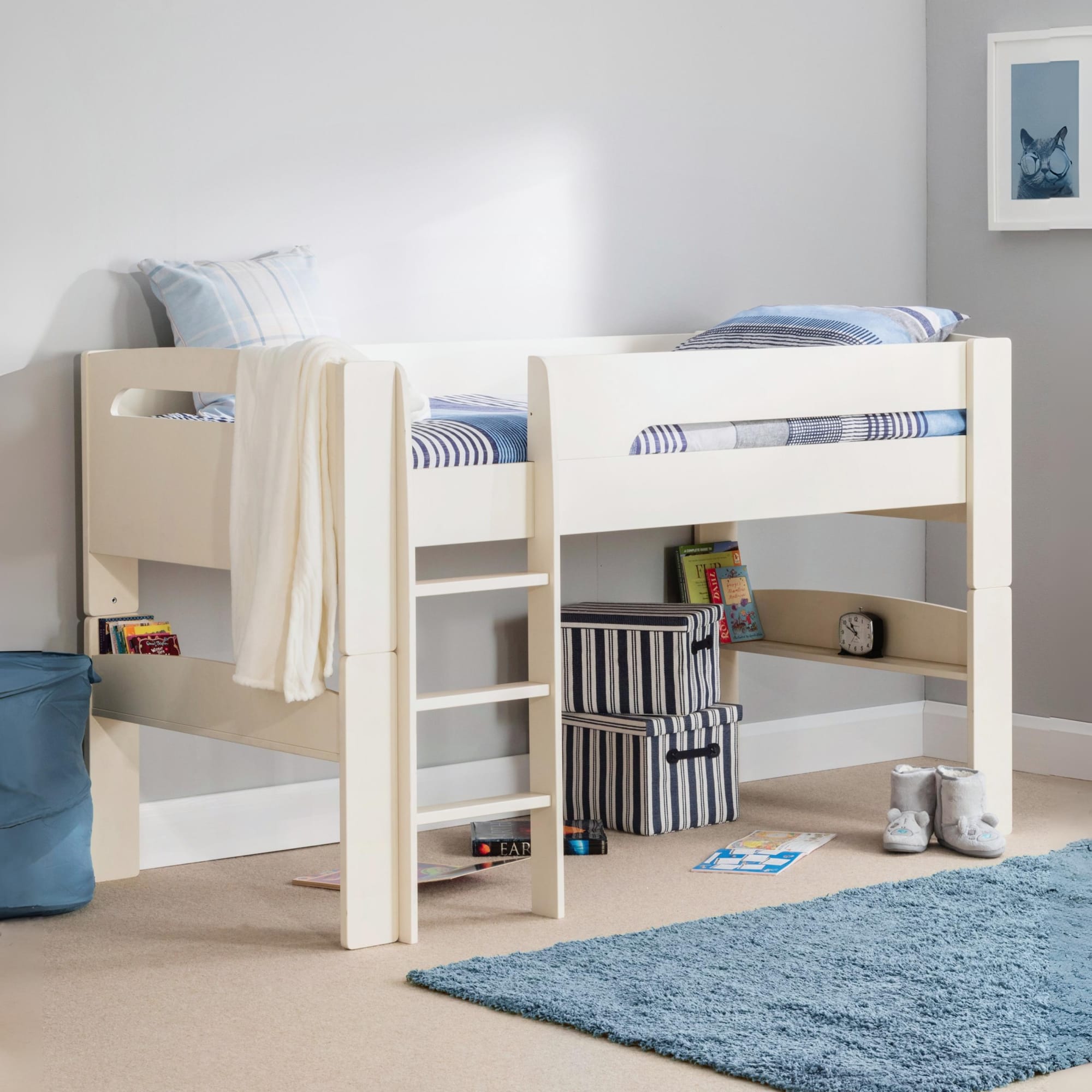 Pluto Mid Sleeper - Stone White