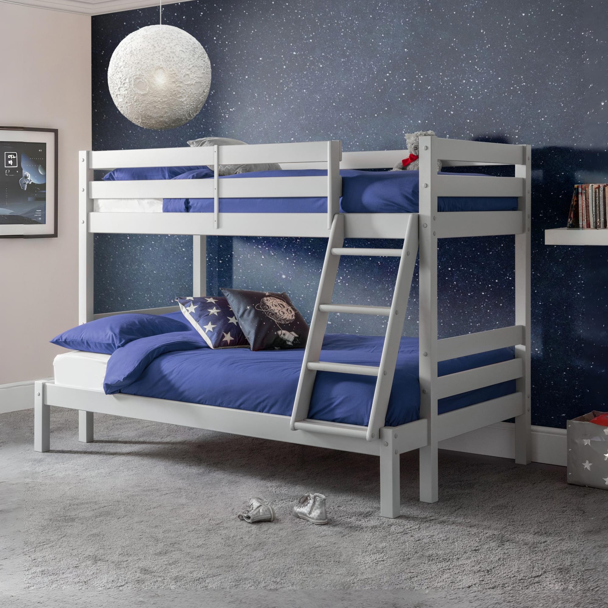 Merlin Triple Sleeper Bunk  Dove Grey