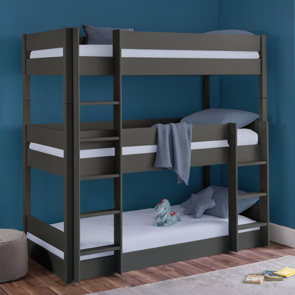 Atlas Triple Sleeper Bunk Bed – Anthracite