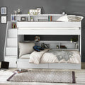 Camelot Staircase Bunk All White