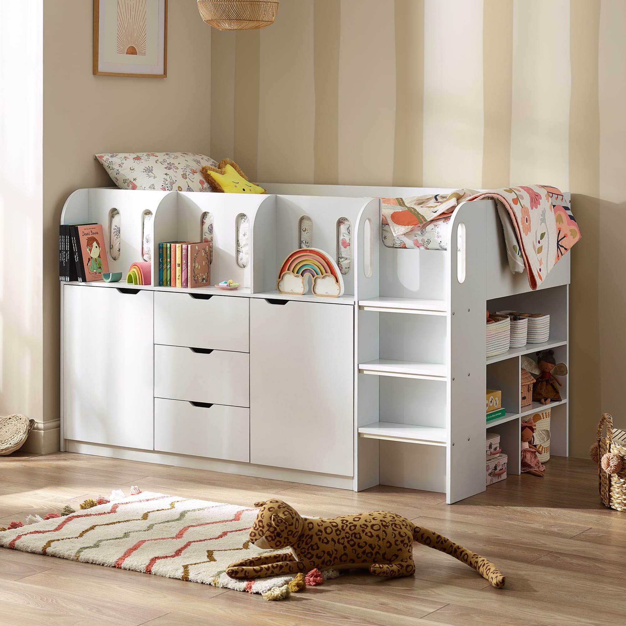 Vision Mid Sleeper Bed