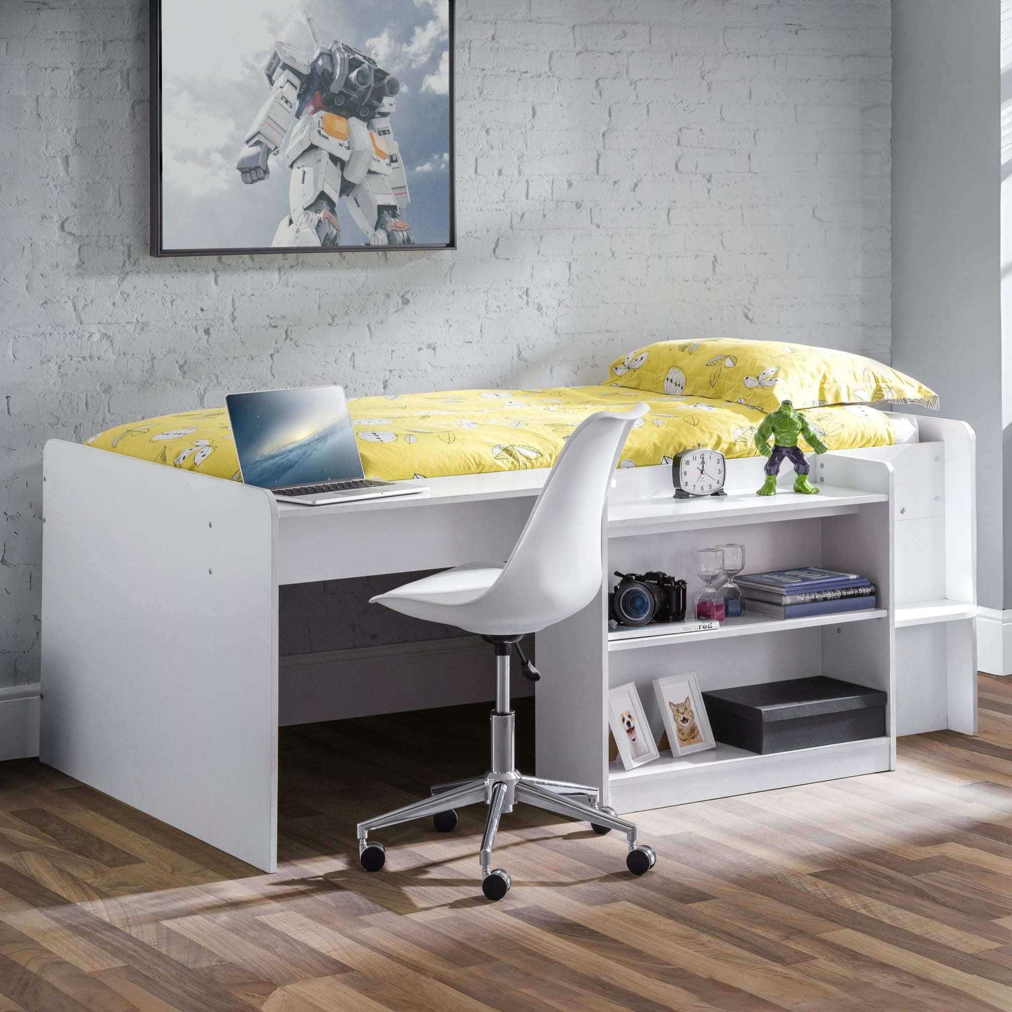 Neptune Mid Sleeper - White