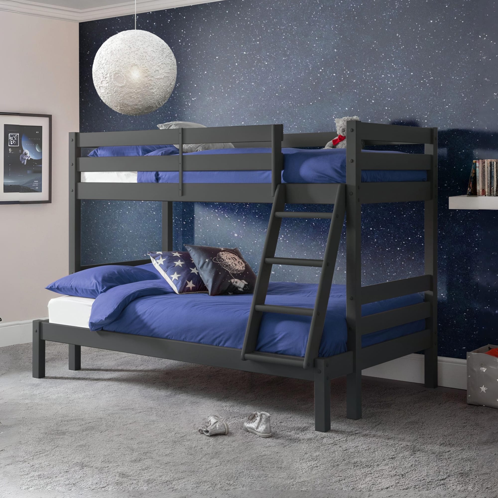 Merlin Triple Sleeper Bunk  Anthracite
