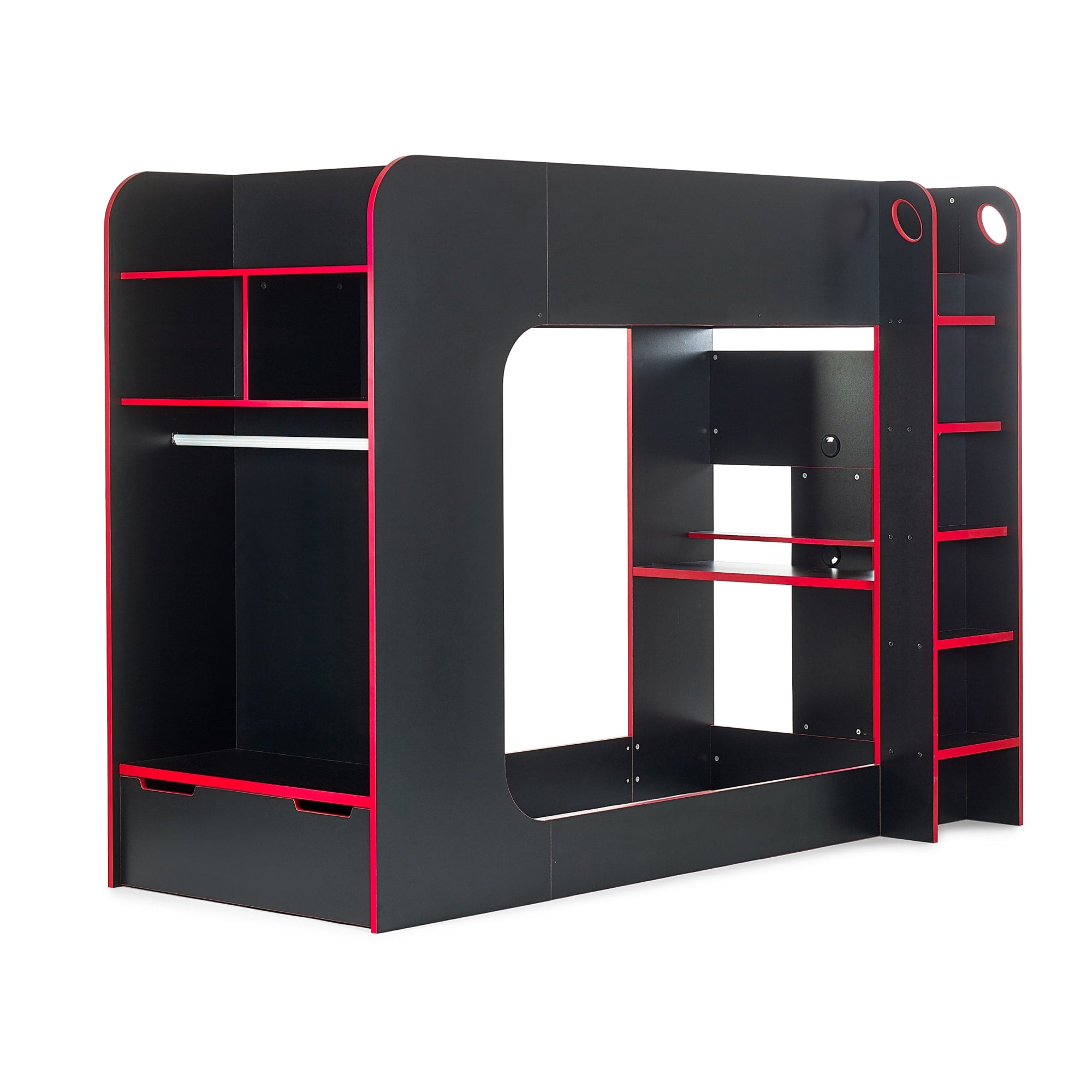 Impact Gaming Bunk Black/Red