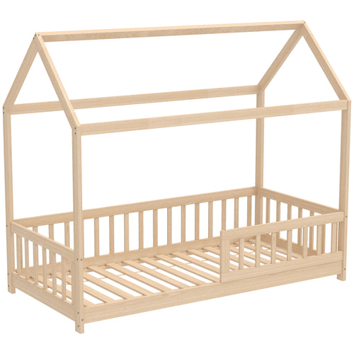 Evelyn Montessori House Bed with Guard Rails
