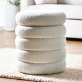 Hailey Ivory Bouclé Upholstered 40cm Storage Stool