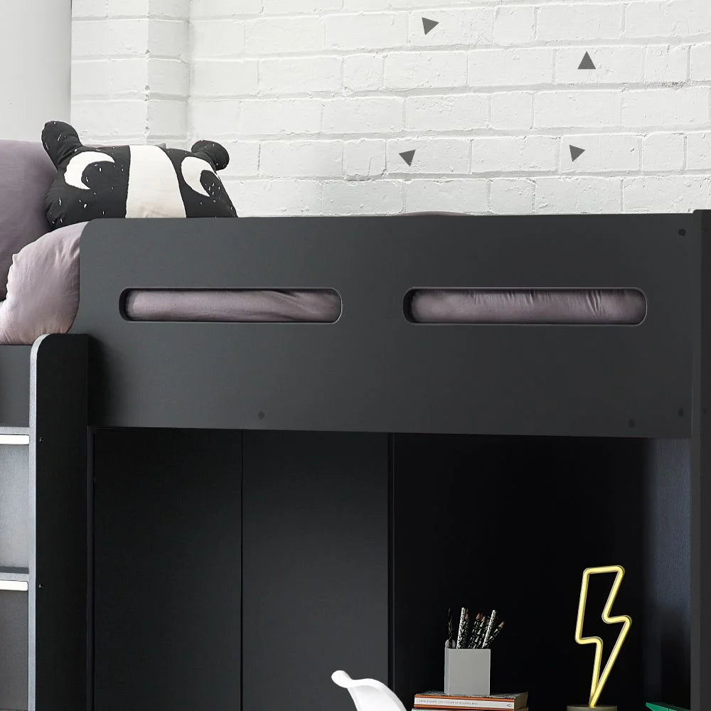Hercules High Sleeper Bed - Anthracite