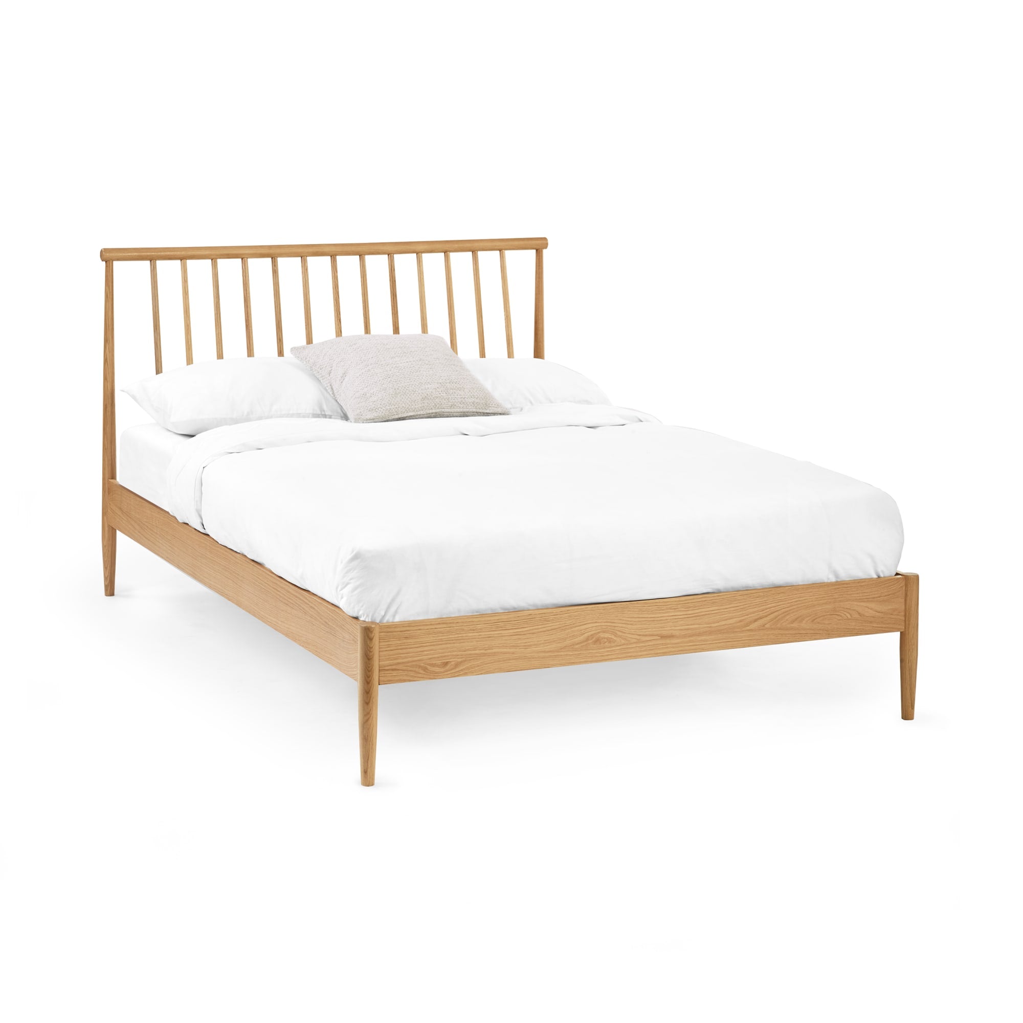 Belton Oak Spindle 135cm Double Bed