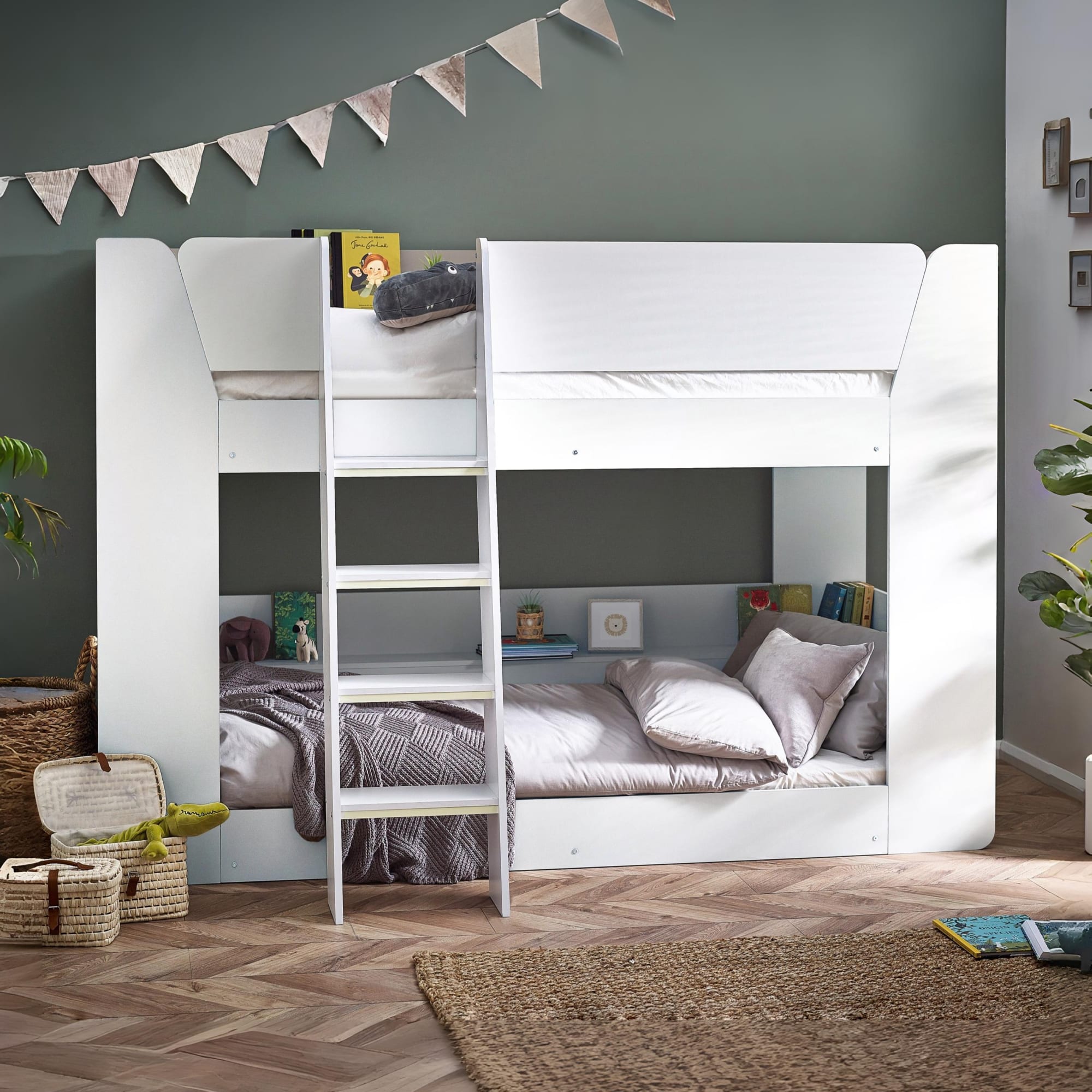 Parsec Bunk Bed All White