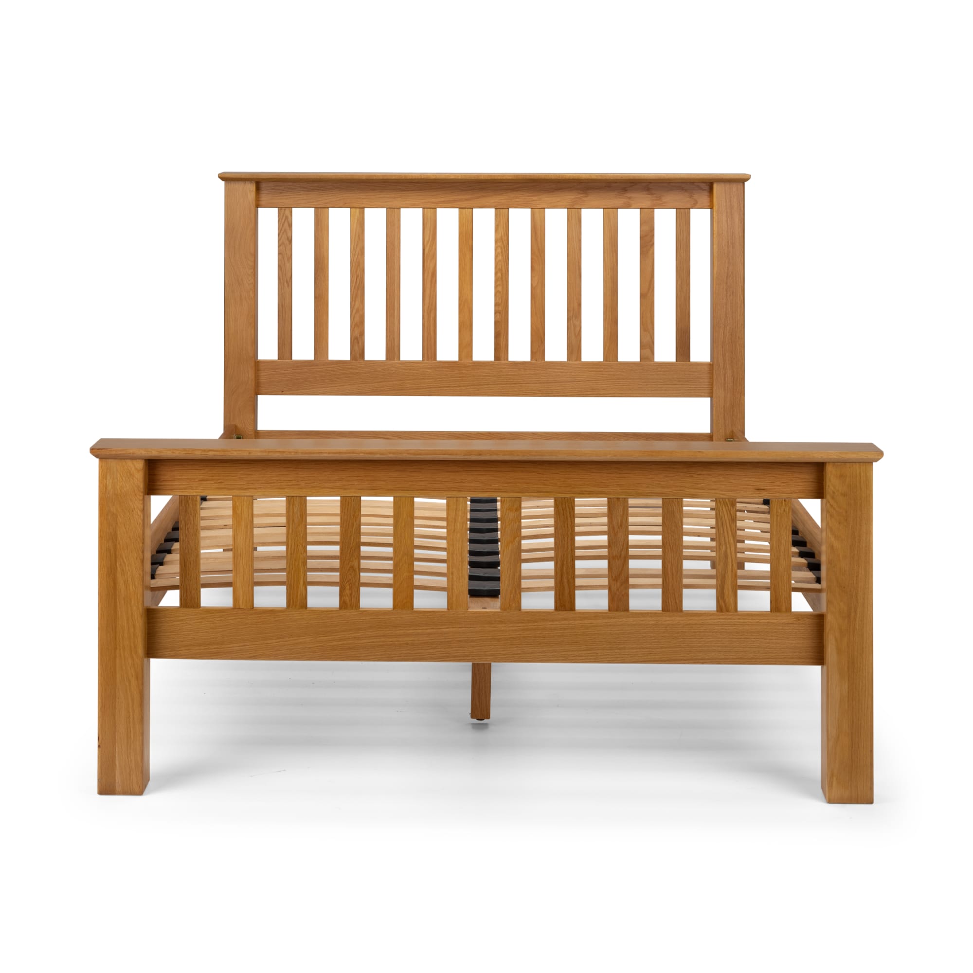 Amsterdam Oak High Footend 135cm Double Bed