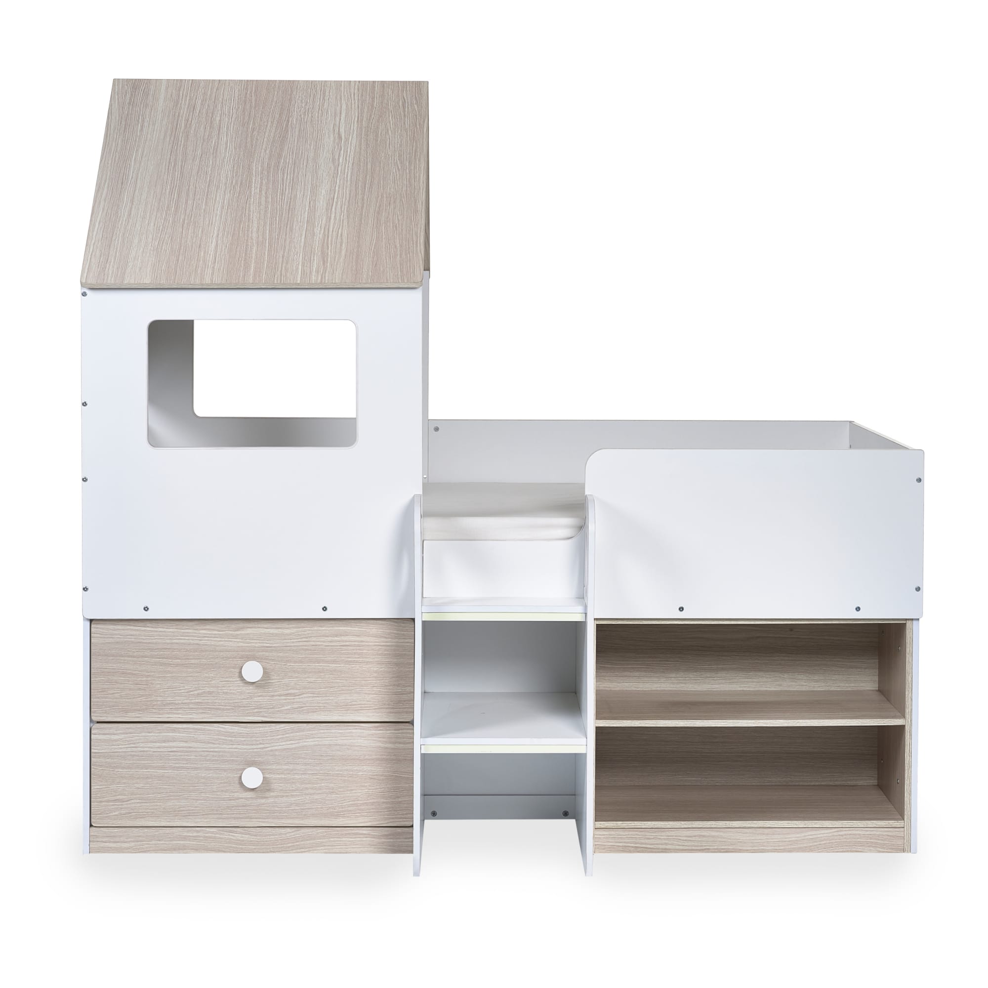 Orpheus Mid Sleeper - Pale Wood And White