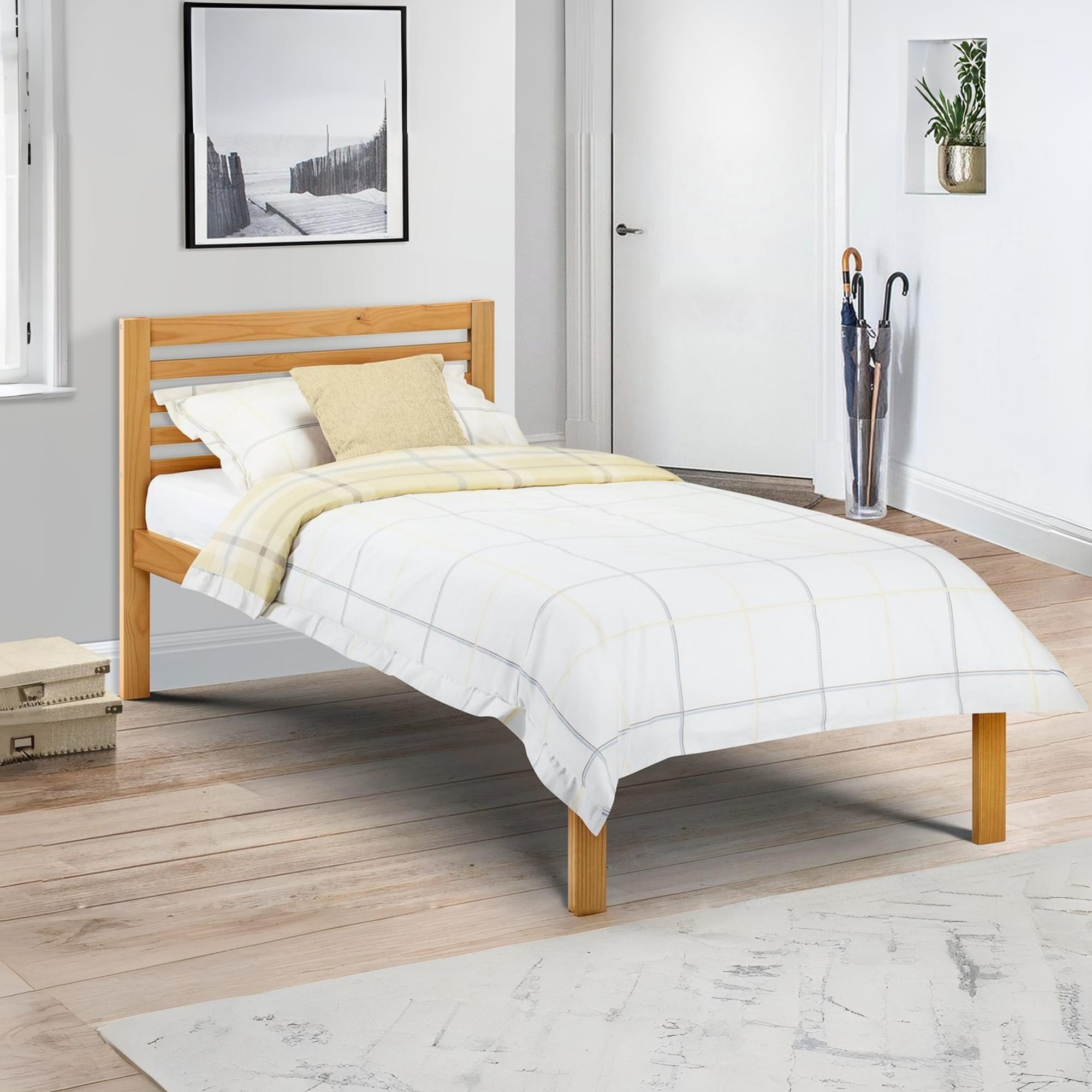 Slocum 90cm Bed Antique Pine