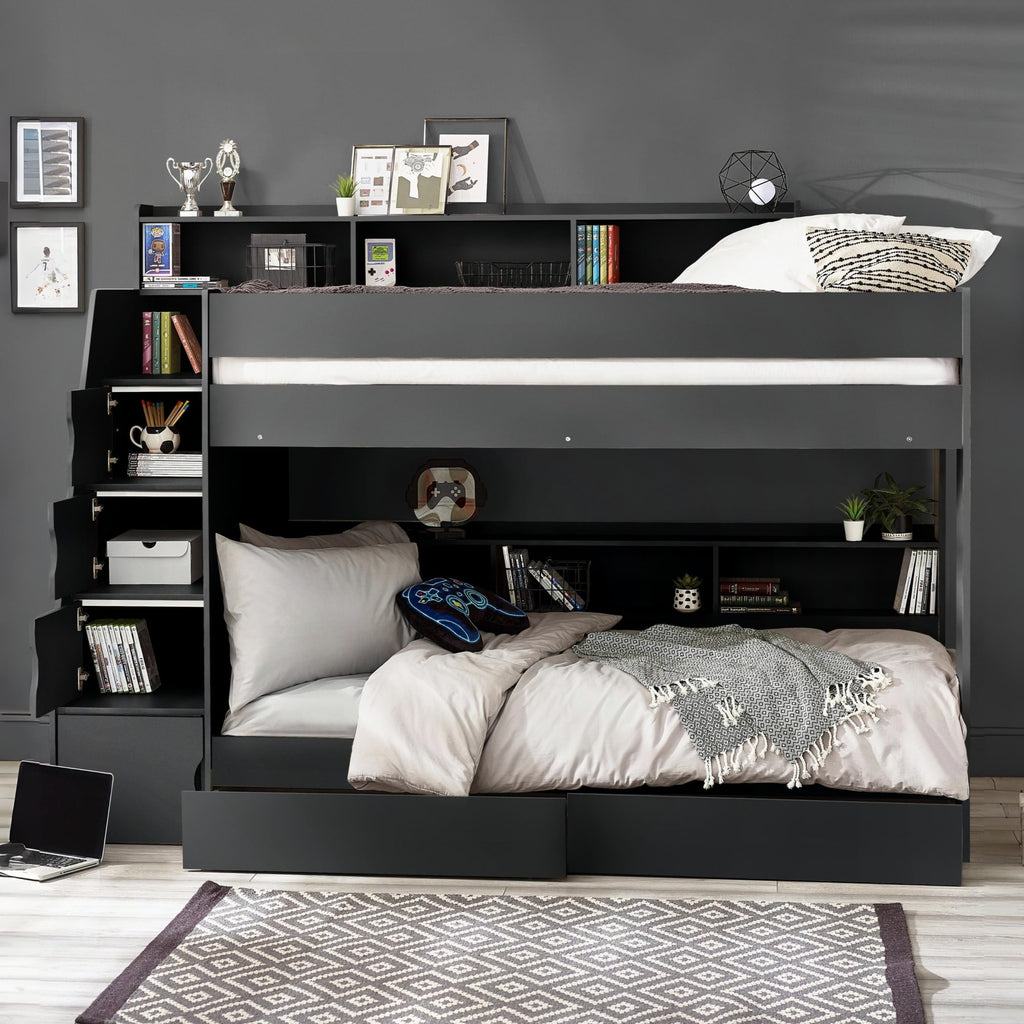 Camelot Staircase Bunk Anthracite