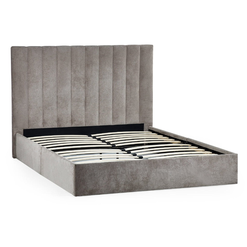 Eloise 90cm Single Bed - Grey