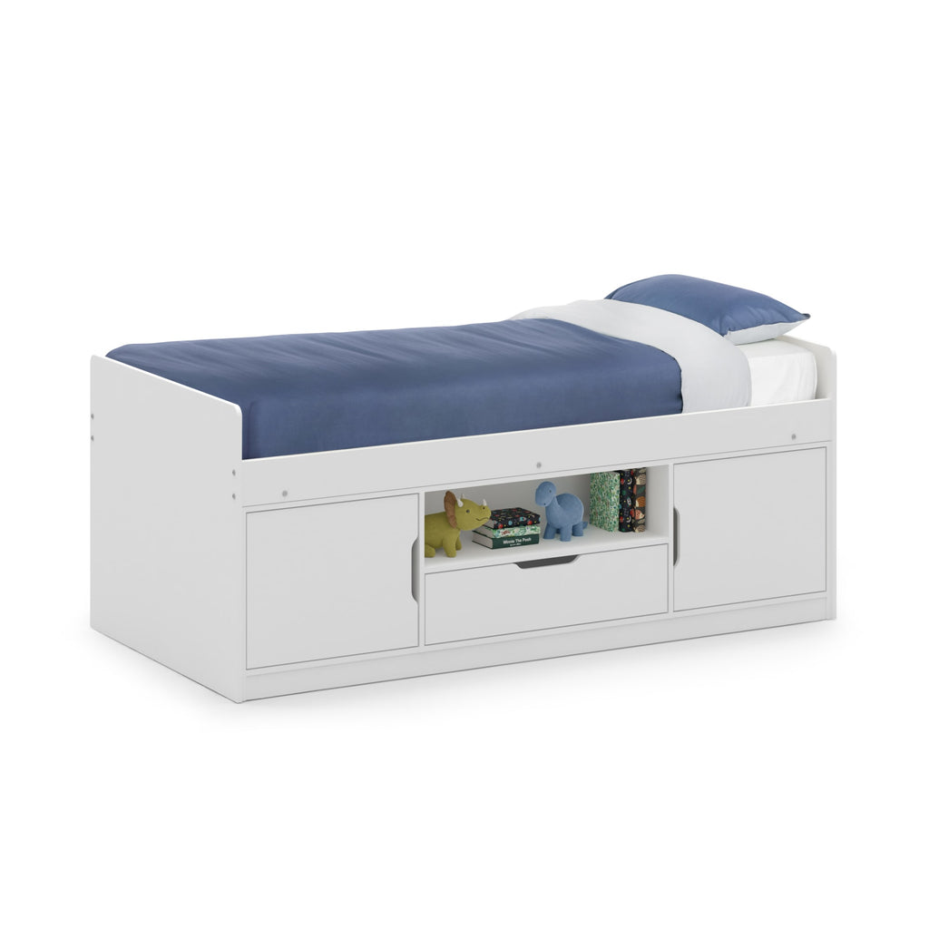 Atom Low Sleeper Bed – White