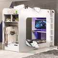 Impact Gaming High Sleeper Bed – White