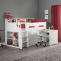 Jupiter Mid Sleeper Bed – White