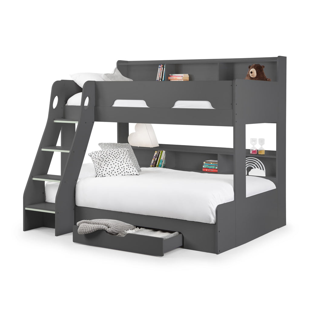 Orion Triple Sleeper Bunk Bed - Anthracite
