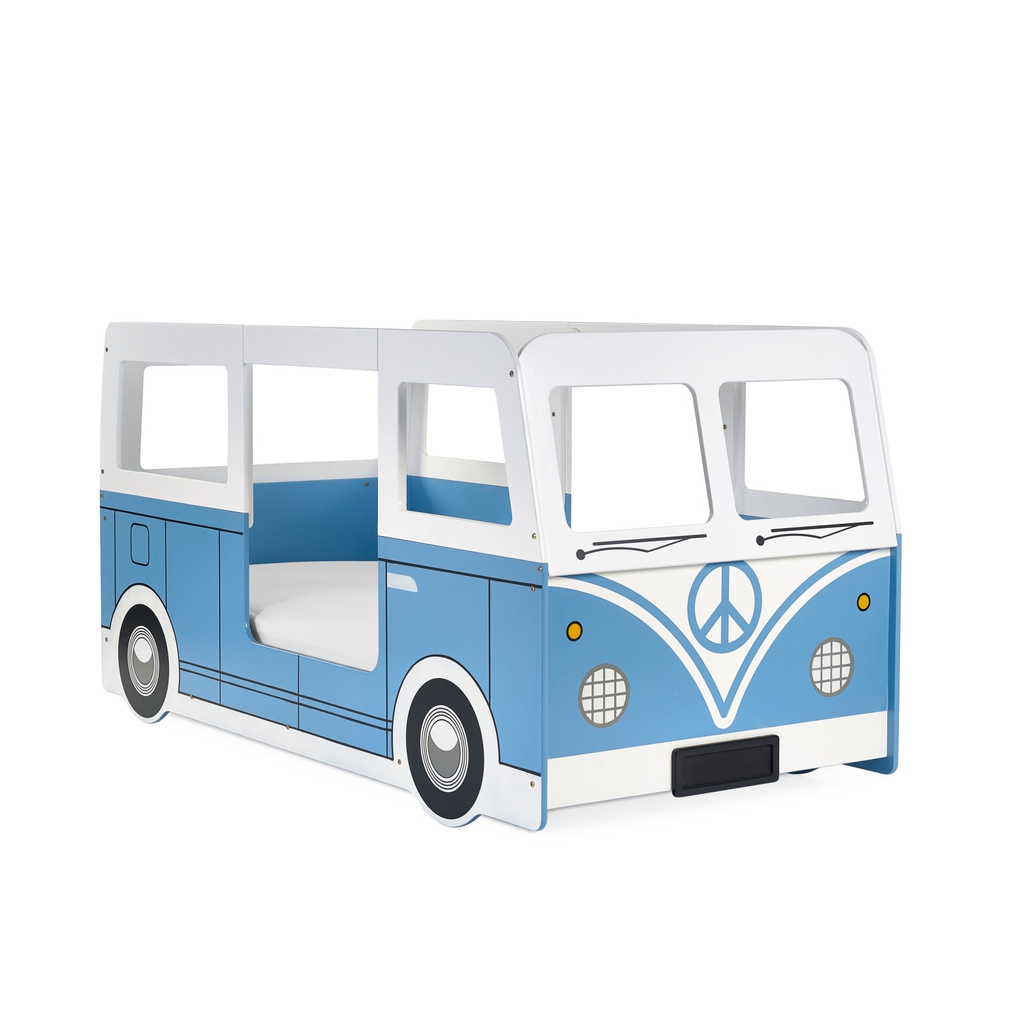 Campervan Bed - Light Blue