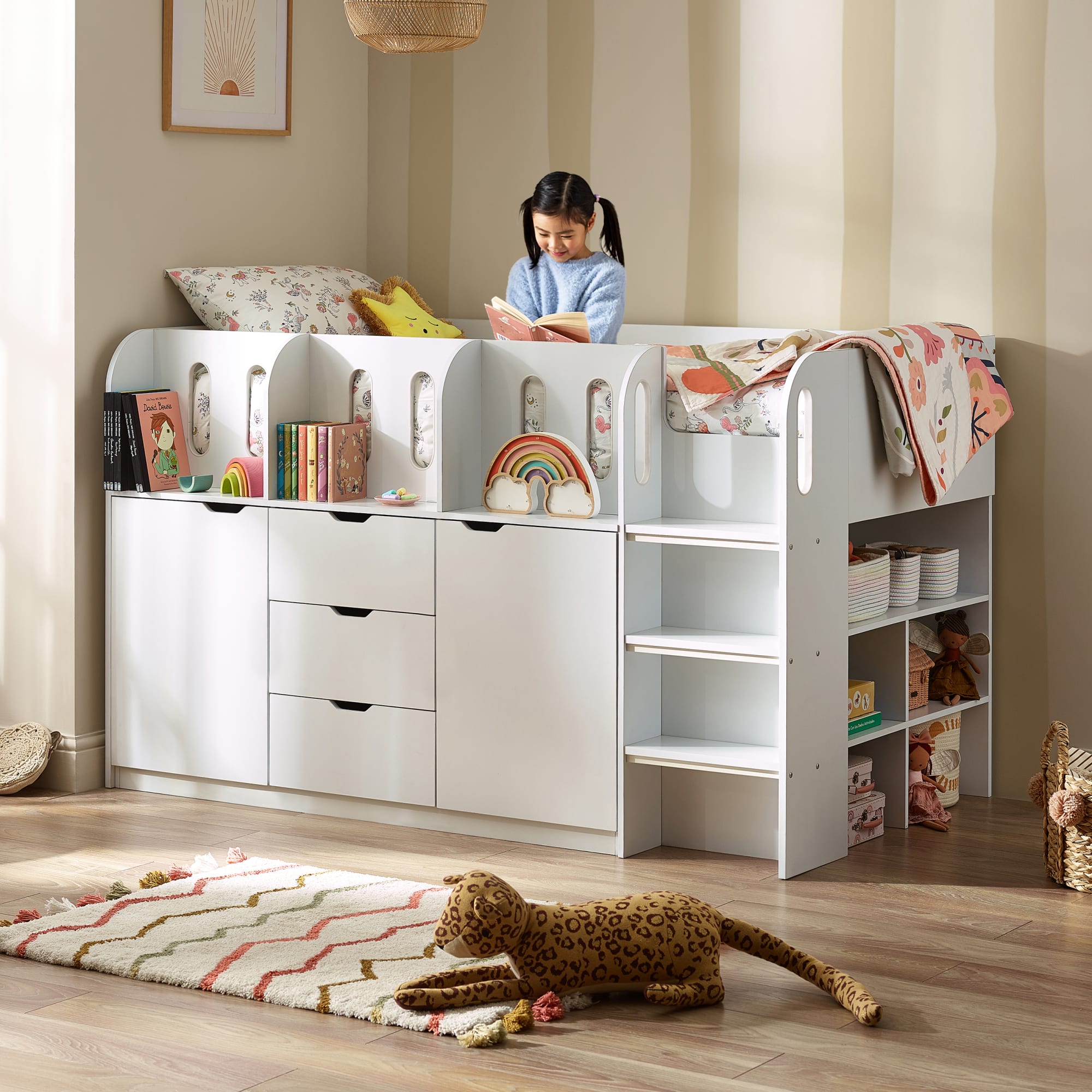 Vision Mid Sleeper Bed