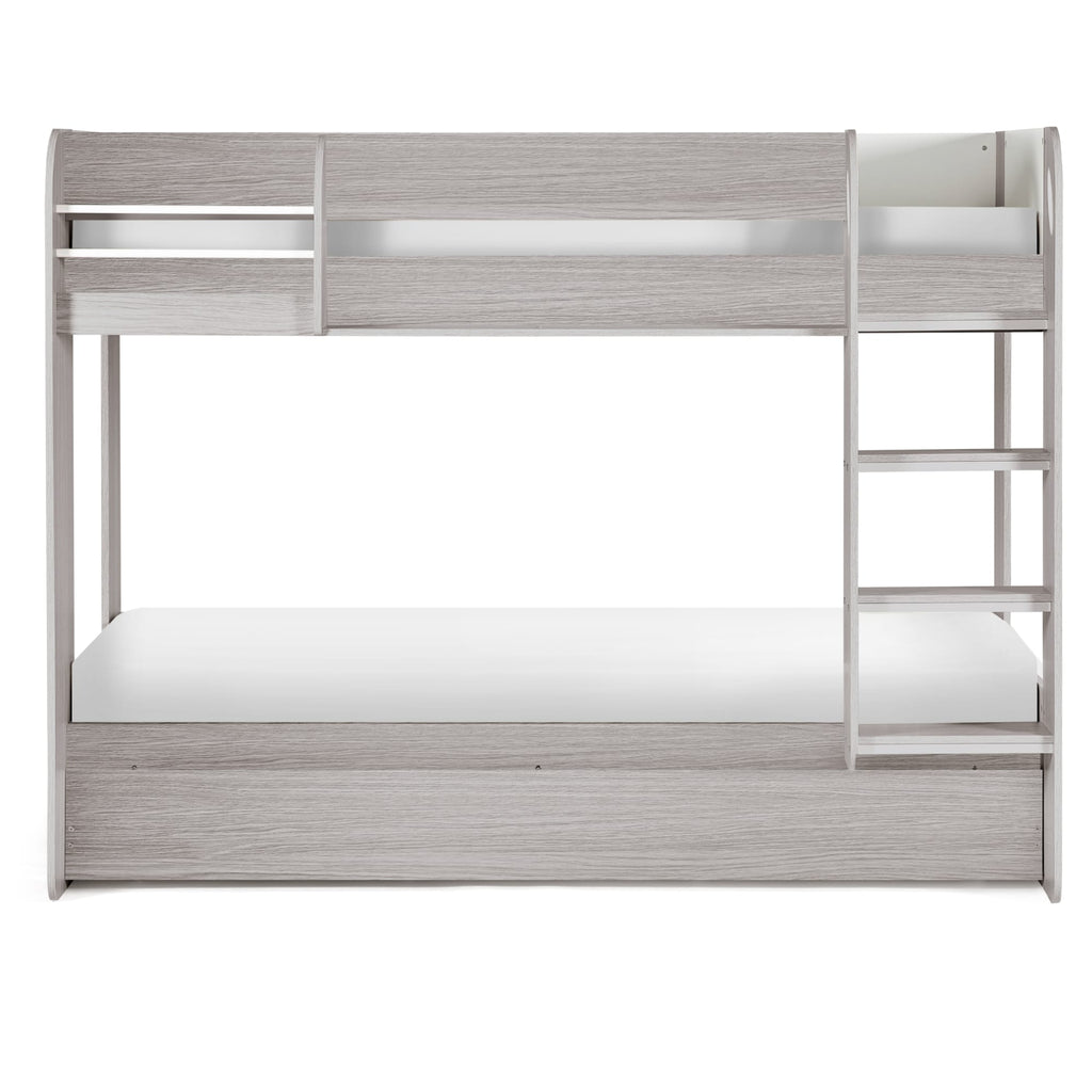 Mars 3ft Single Bunk & Underbed - Grey Oak