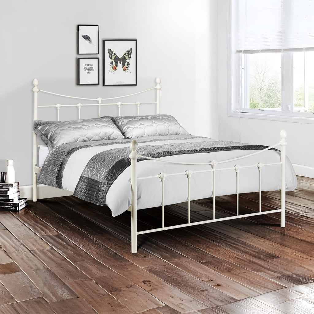 Margot 3ft Single Bed - Stone White