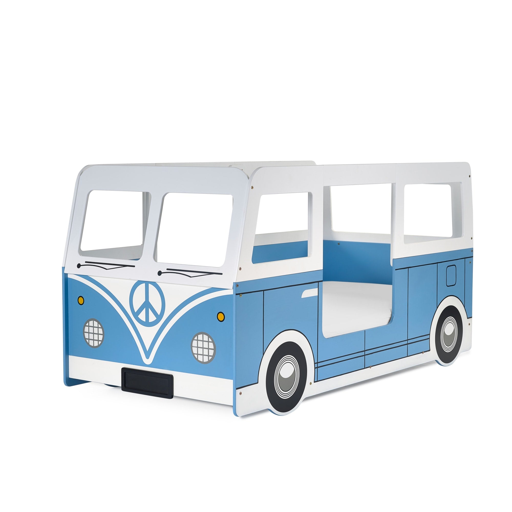 Campervan Bed - Light Blue