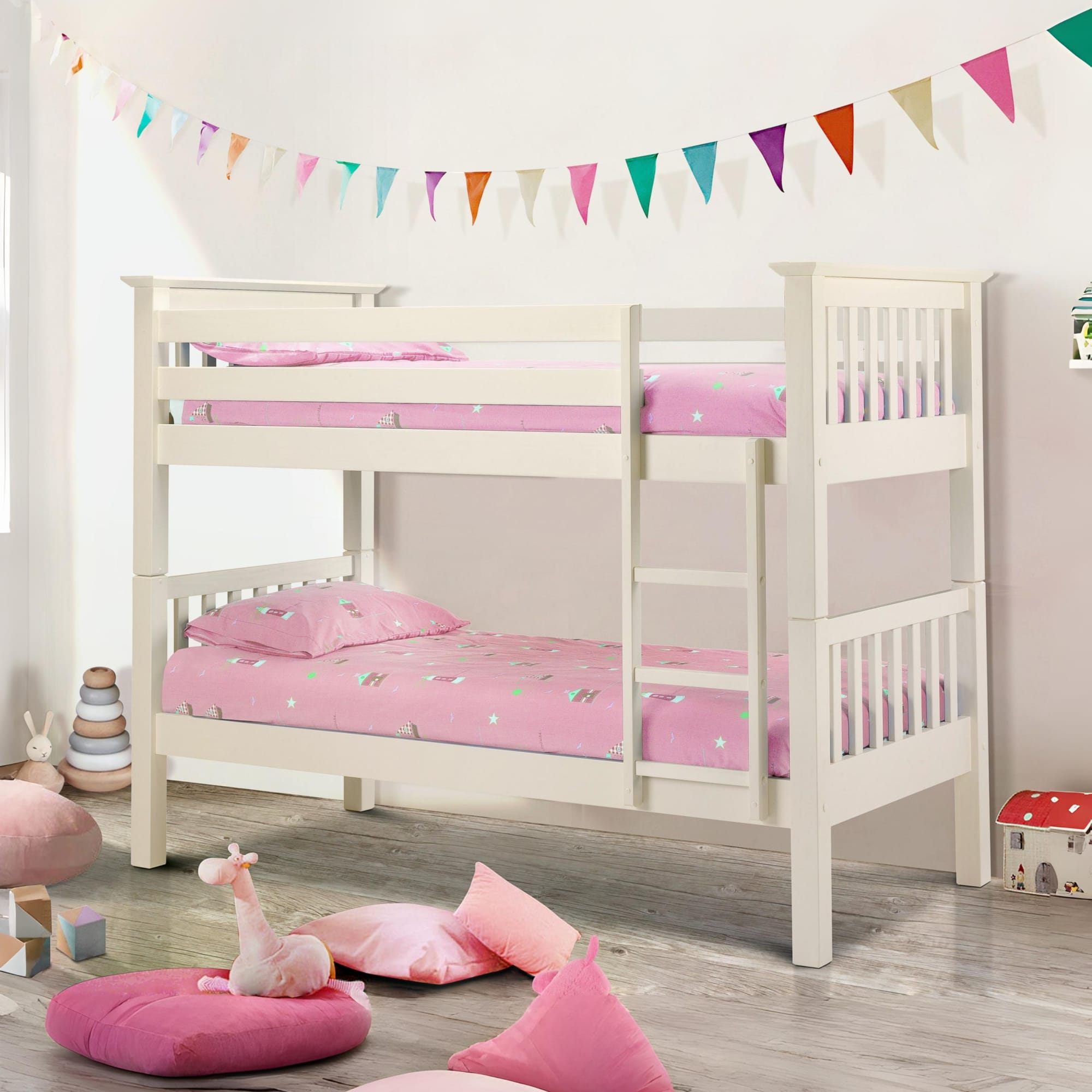 Barcelona Bunk White