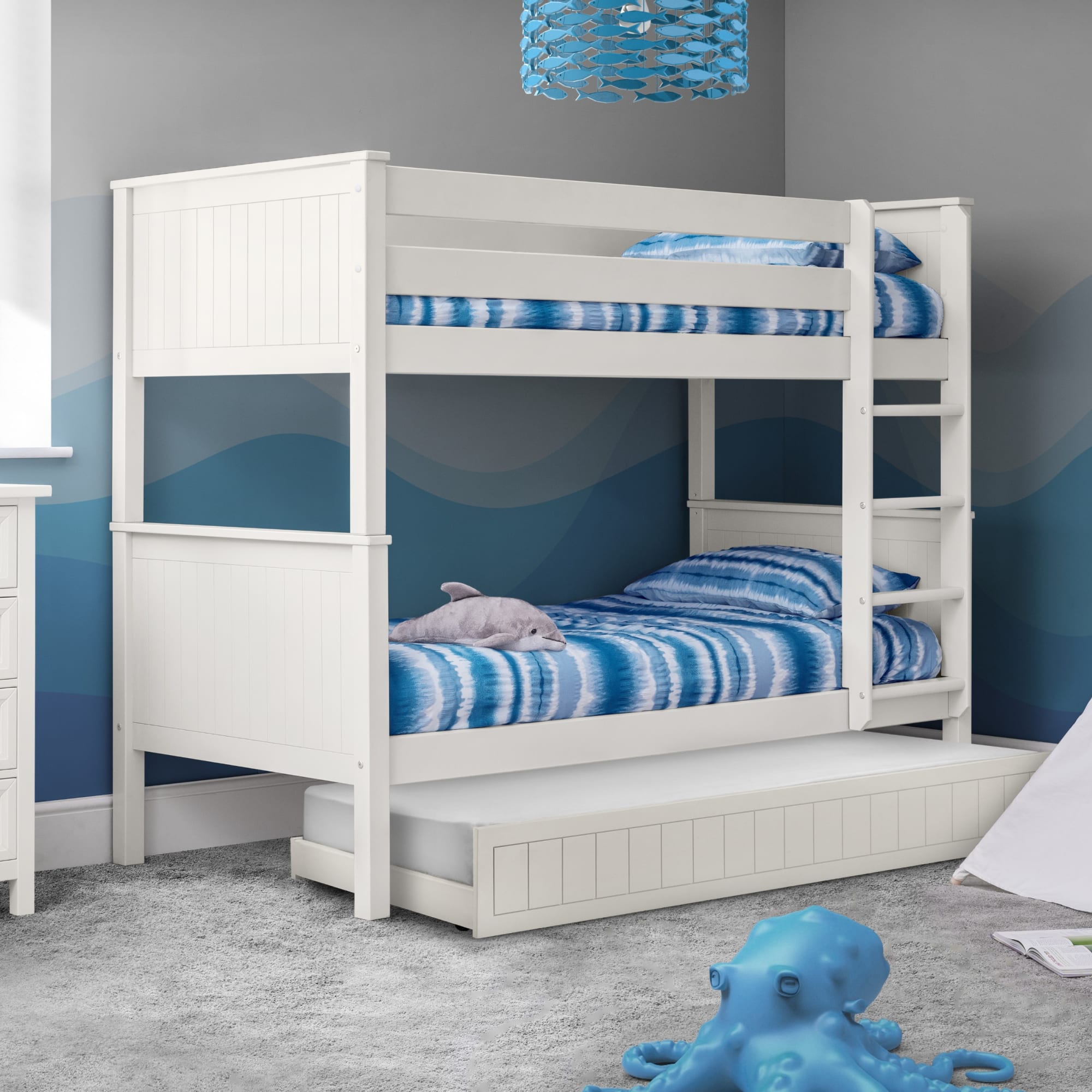 Maine Bunk Bed - Surf White